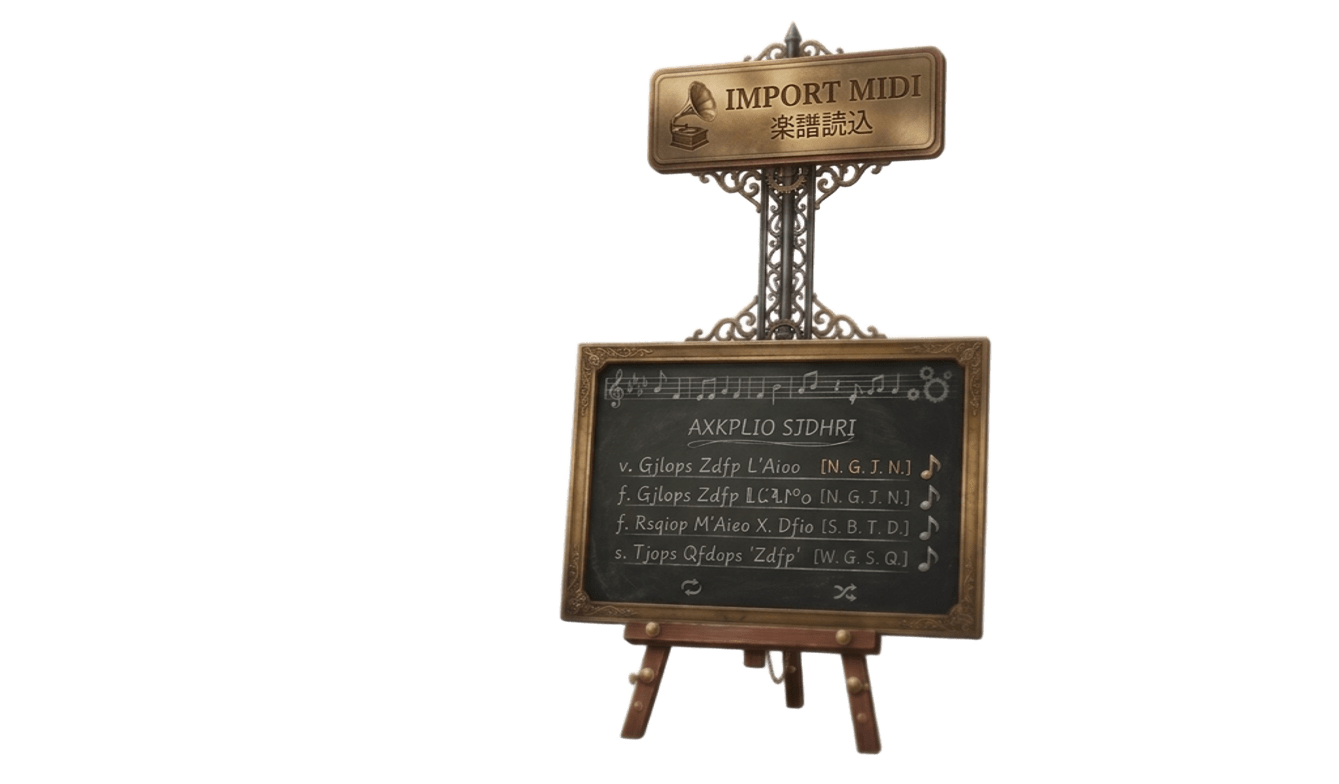 Playlist Easel
